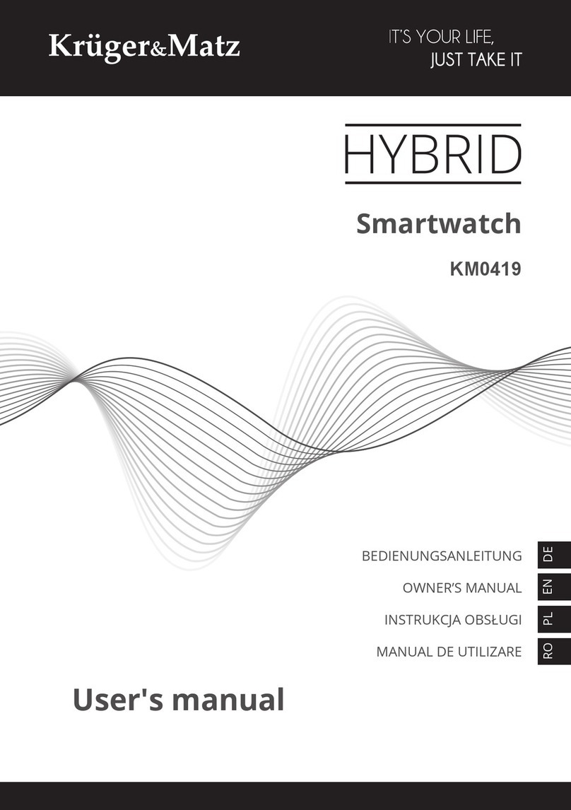 Krüger & Matz Hybrid KM0419 User manual