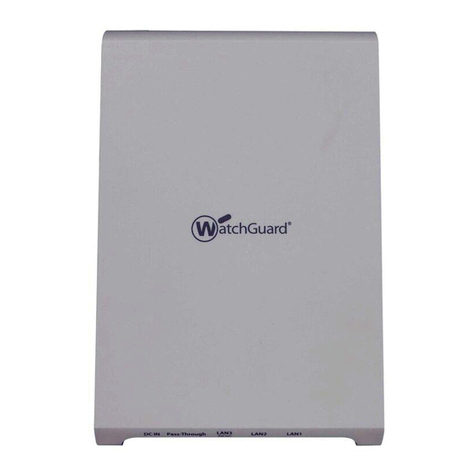 Watchguard AP225W Installation instructions