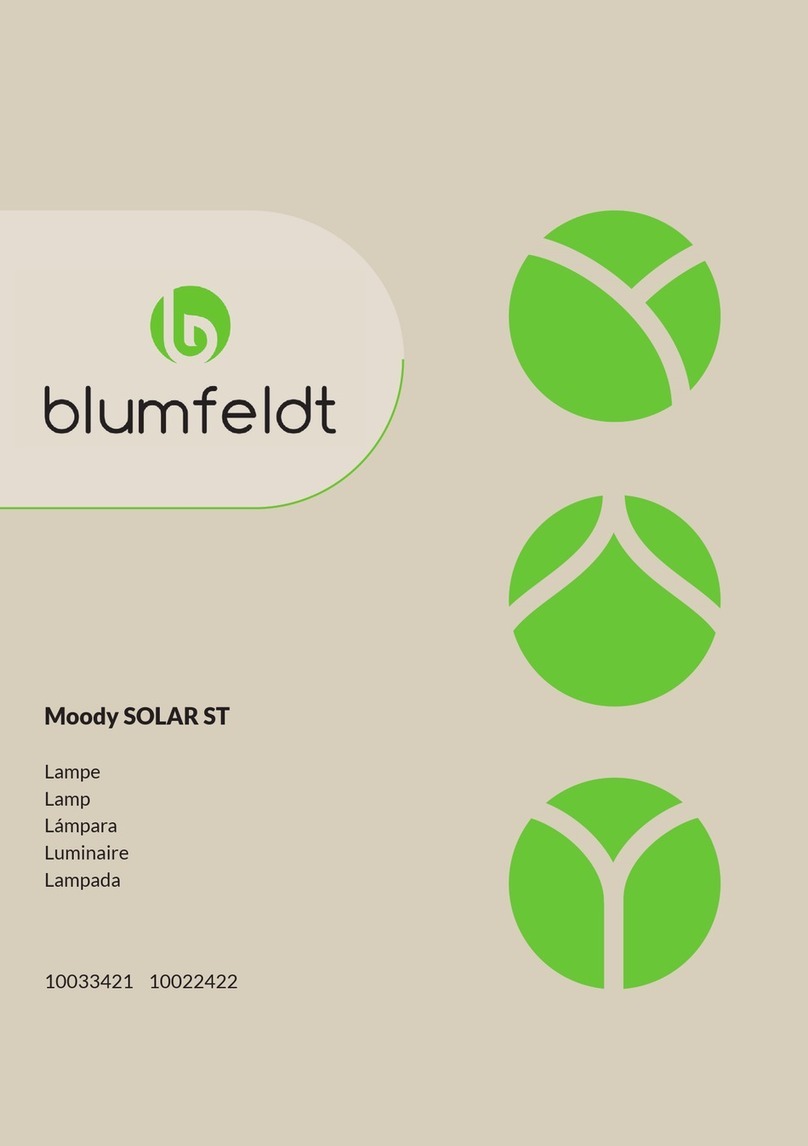 Blumfeldt Moody SOLAR ST User manual Blumfeldt Moody SOLAR ST User manual