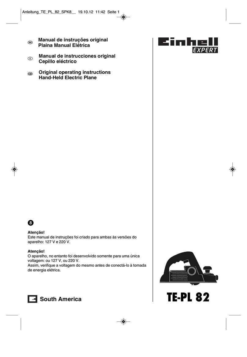 EINHELL Expert TE-PL 82 Original operating instructions