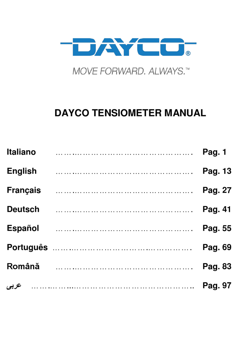 DAYCO DTM manual