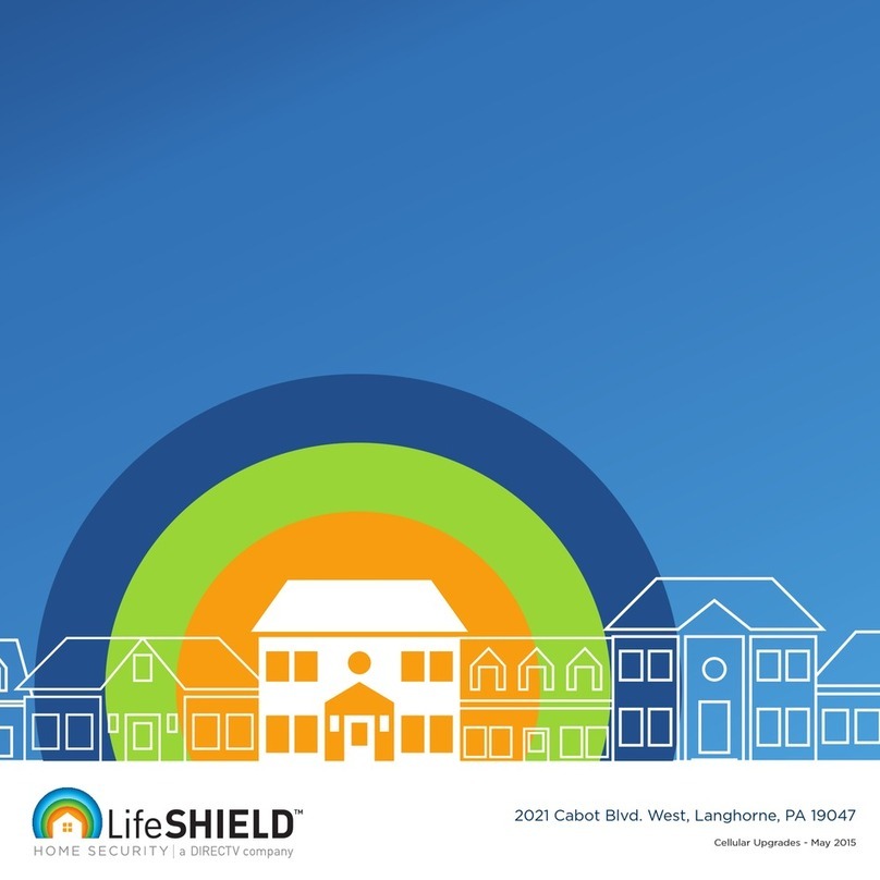 DirecTV LifeShield Home Security Quick start guide
