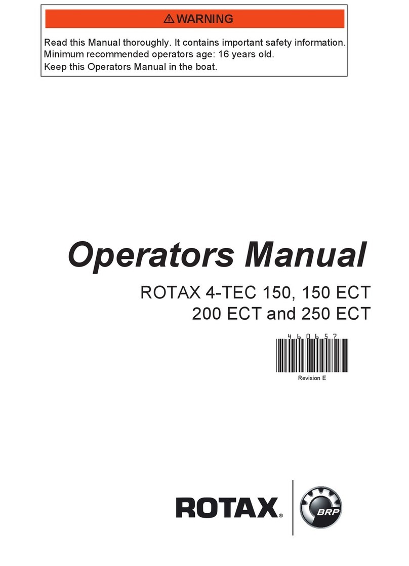 BRP Rotax 4-TEC 150 Operator's manual