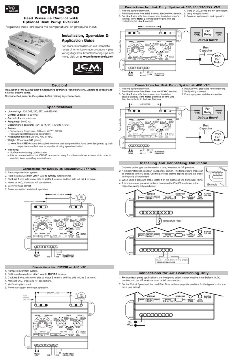 ICM Controls ICM330 manual