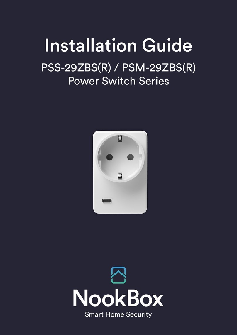 NookBox Power Switch Series installation guide