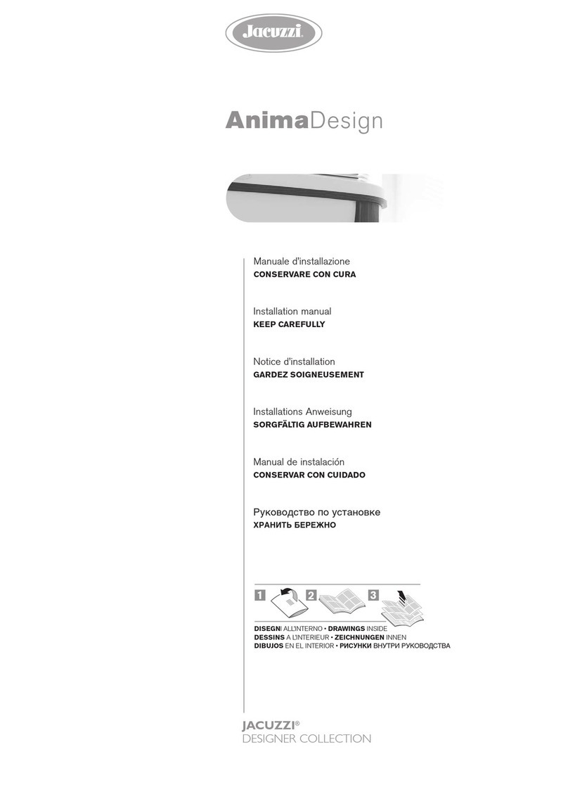 Jacuzzi AnimaDesign User manual