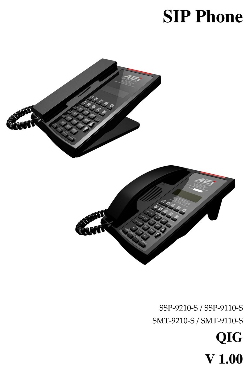 AEI COMMUNICATIONS SSP-9210-S User manual