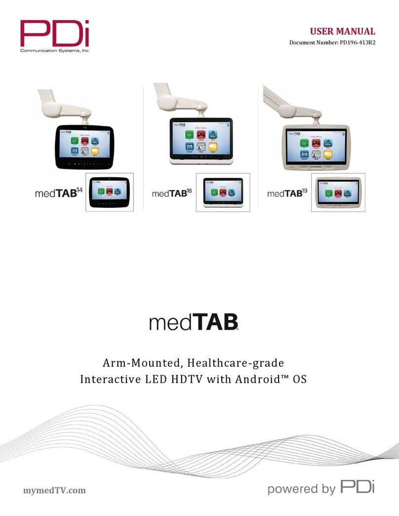 PDi medTAB14 user manual