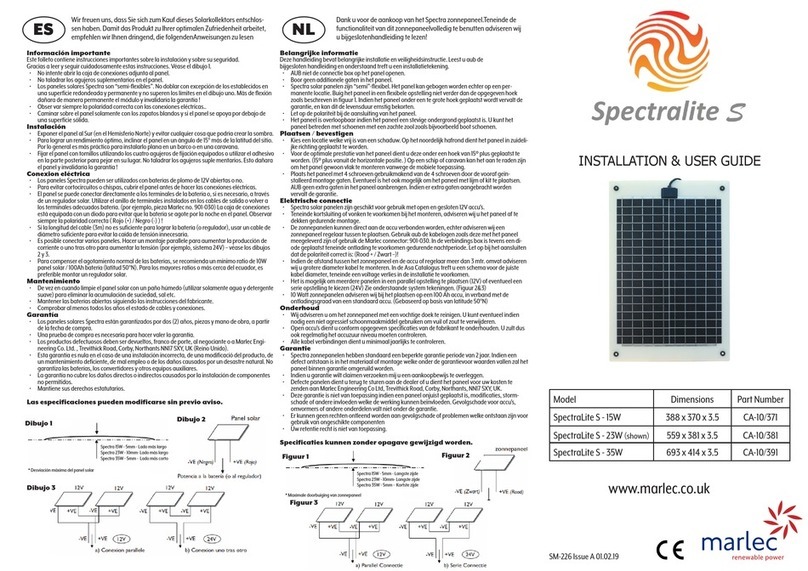 Marlec SpectraLite S Series Operation manual