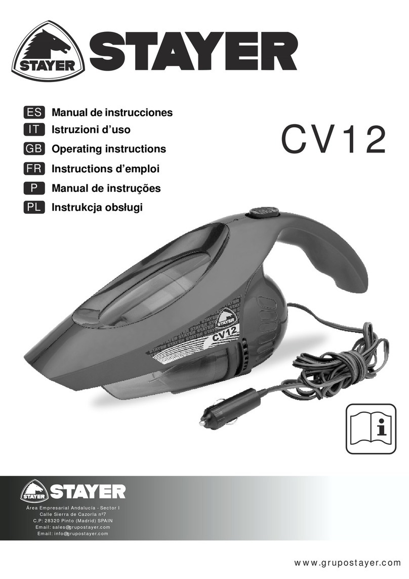 stayer CV12 User manual