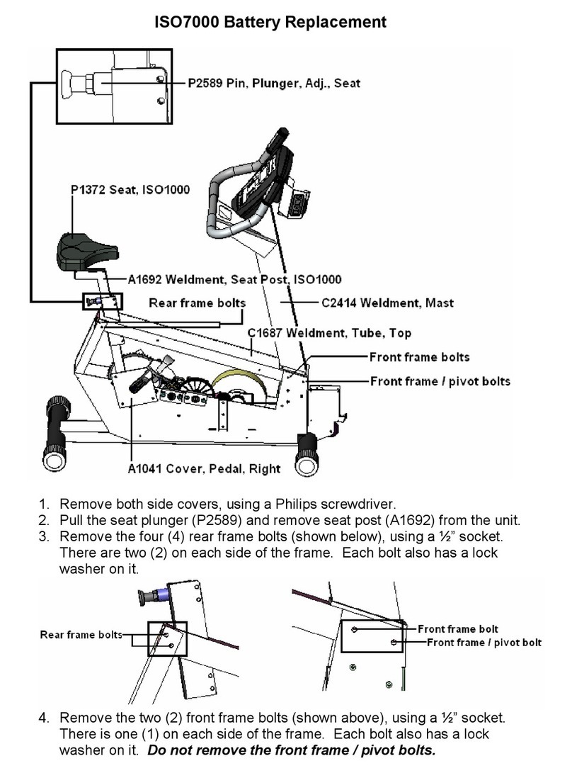 SCIFIT ISO7000 Replacement manual SCIFIT ISO7000 Replacement manual