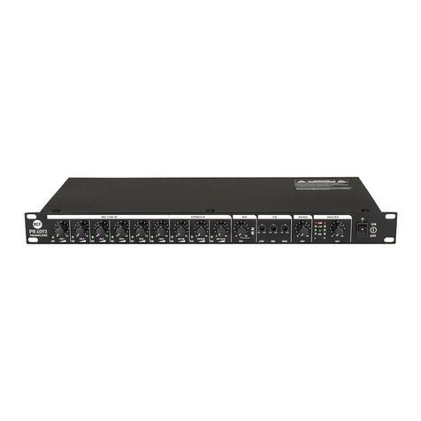 RCF PR 4093 User manual