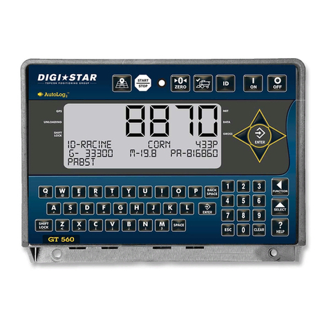 Digistar GT560 AUTOLOG Operator's manual