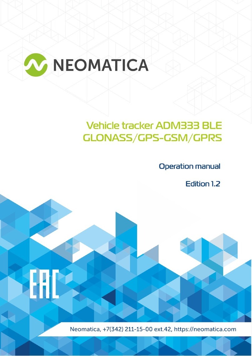 Neomatica ADM333 BLE User manual
