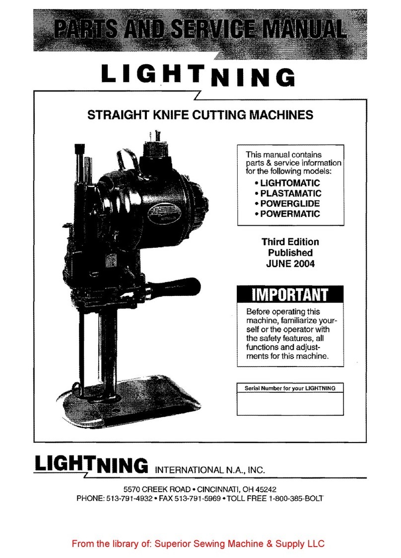Lightning Lightomatic Parts and service manual