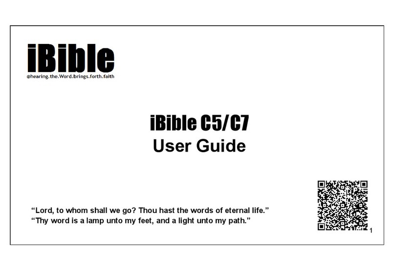 iBible C5 User manual