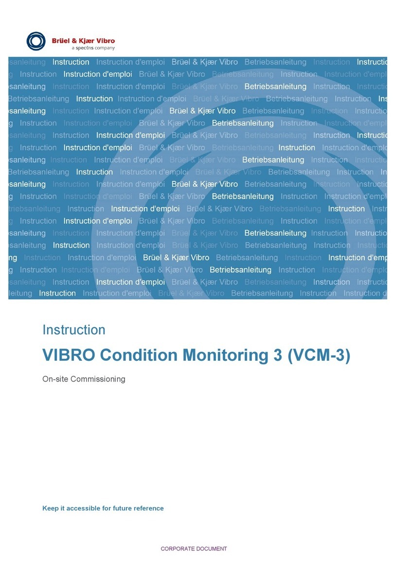 Spectris Bruel & Kjaer VIBRO Condition Monitoring 3 instructions Spectris Bruel & Kjaer VIBRO Condition Monitoring 3 instructions