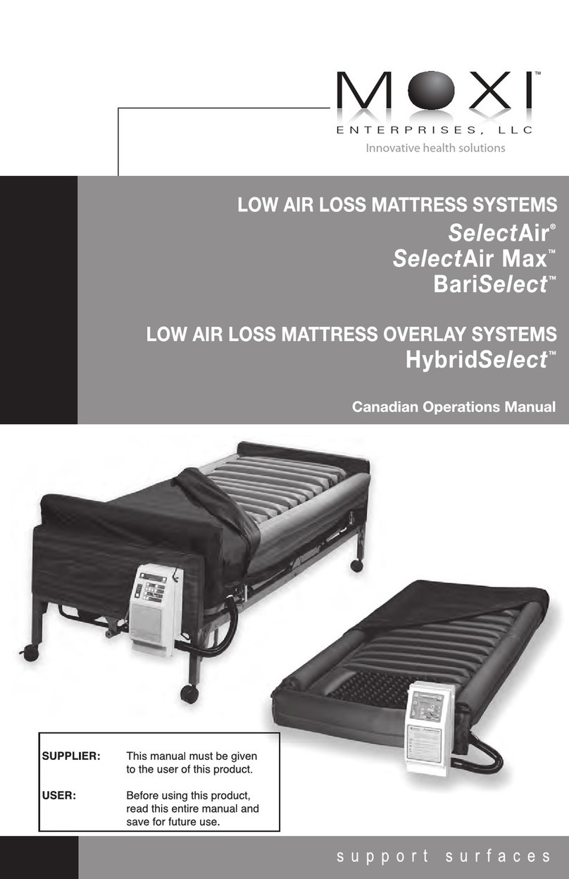 Moxi SelectAir Operation manual