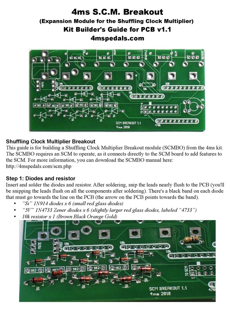 4ms Company SCMBO Builder's guide