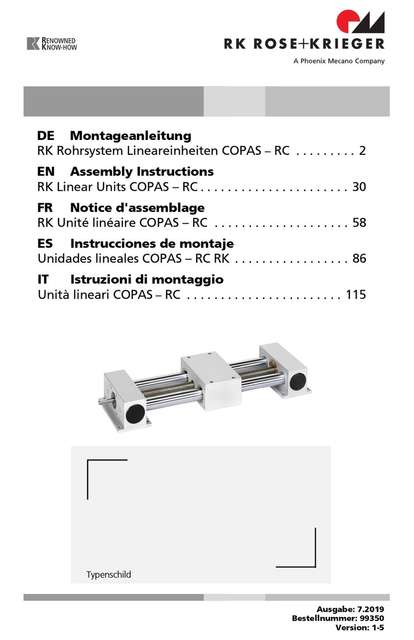 RK Rose+Krieger COPAS-RC Assembly instructions RK Rose+Krieger COPAS-RC Assembly instructions