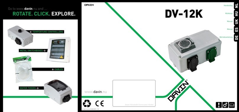 Davin DV-12K manual