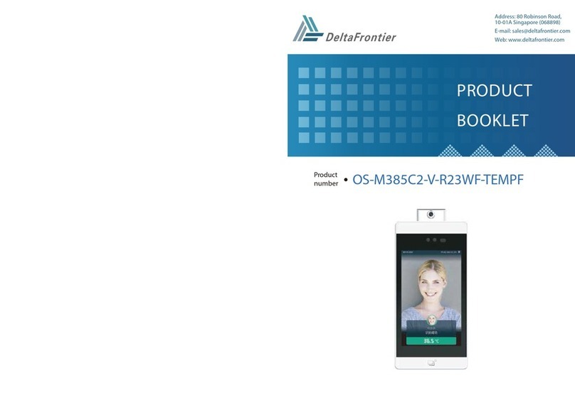 DeltaFrontier OS-M385C2-V-R23WF-TEMPF Product Booklet