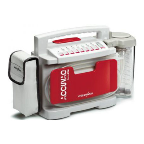 Weinmann ACCUVAC Rescue WM 10600 Setup guide