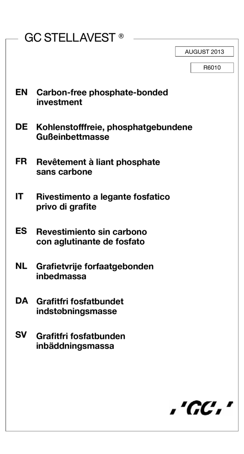 gc STELLAVEST Instructions for use