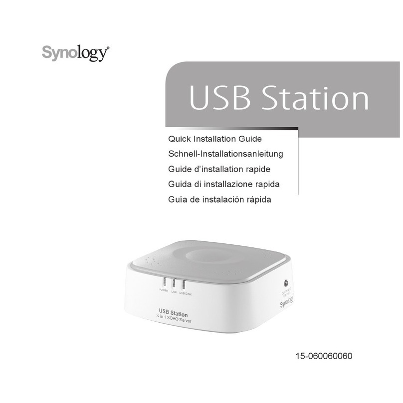 Synology USB Station User manual