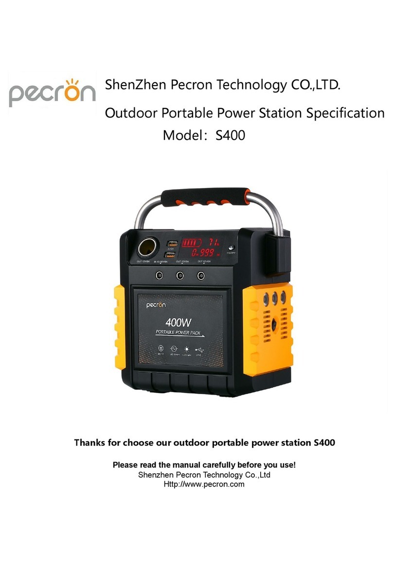 Pecron S400 specification