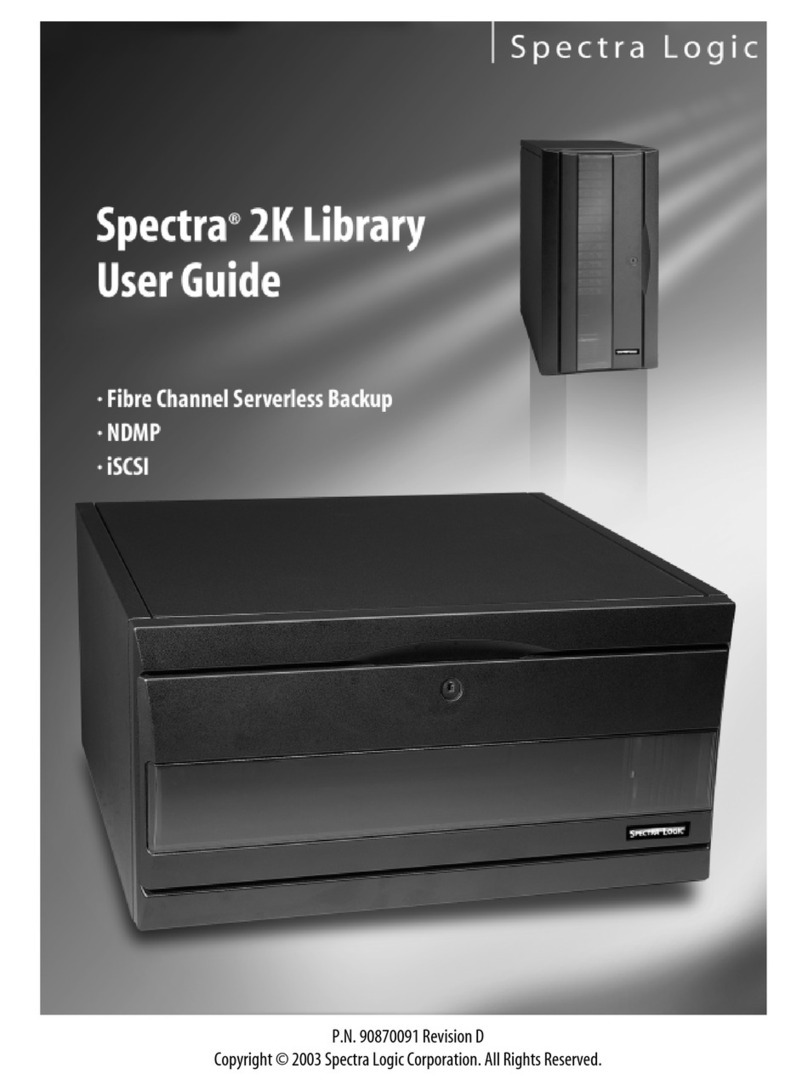 Spectra Logic Spectra 2K Library user guide