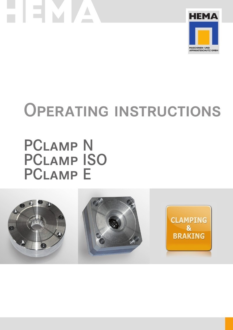 Hema PClamp N operating instructions