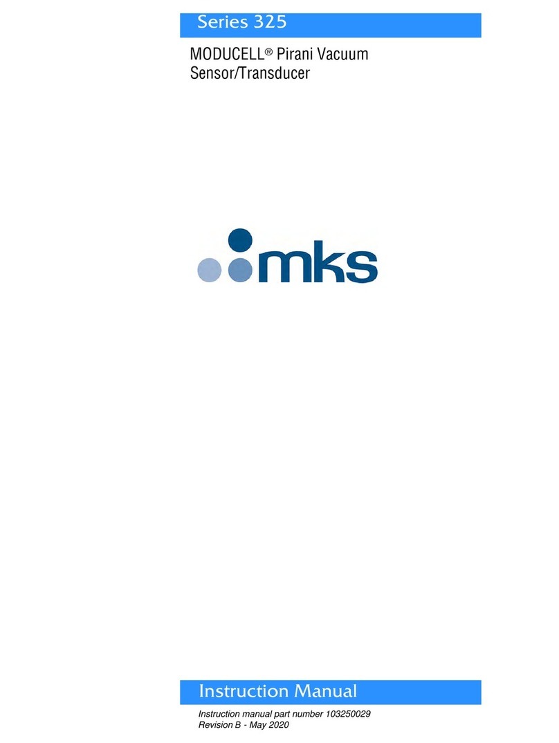 MKS MODUCELL 325 Series instruction manual