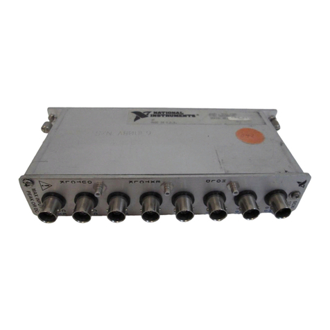National Instruments SCXI-1305 User manual National Instruments SCXI-1305 User manual