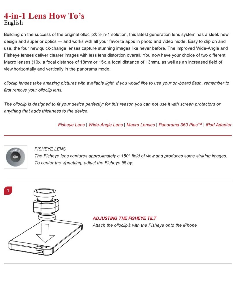 Olloclip 4-IN-1 PHOTO LENS How-to guide
