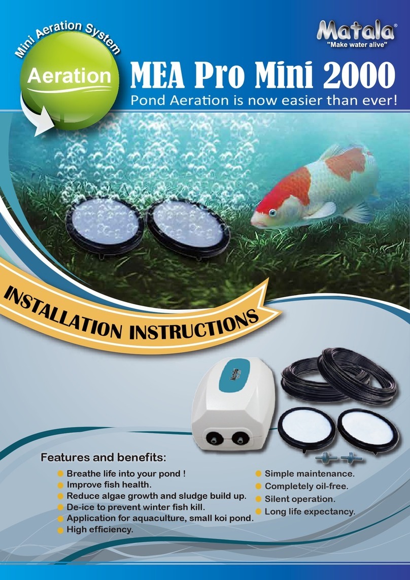 MATALA MEA Pro Mini 2000 installation instructions