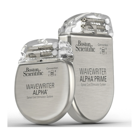 Boston Scientific WaveWriter Alpha Series User manual Boston Scientific WaveWriter Alpha Series User manual