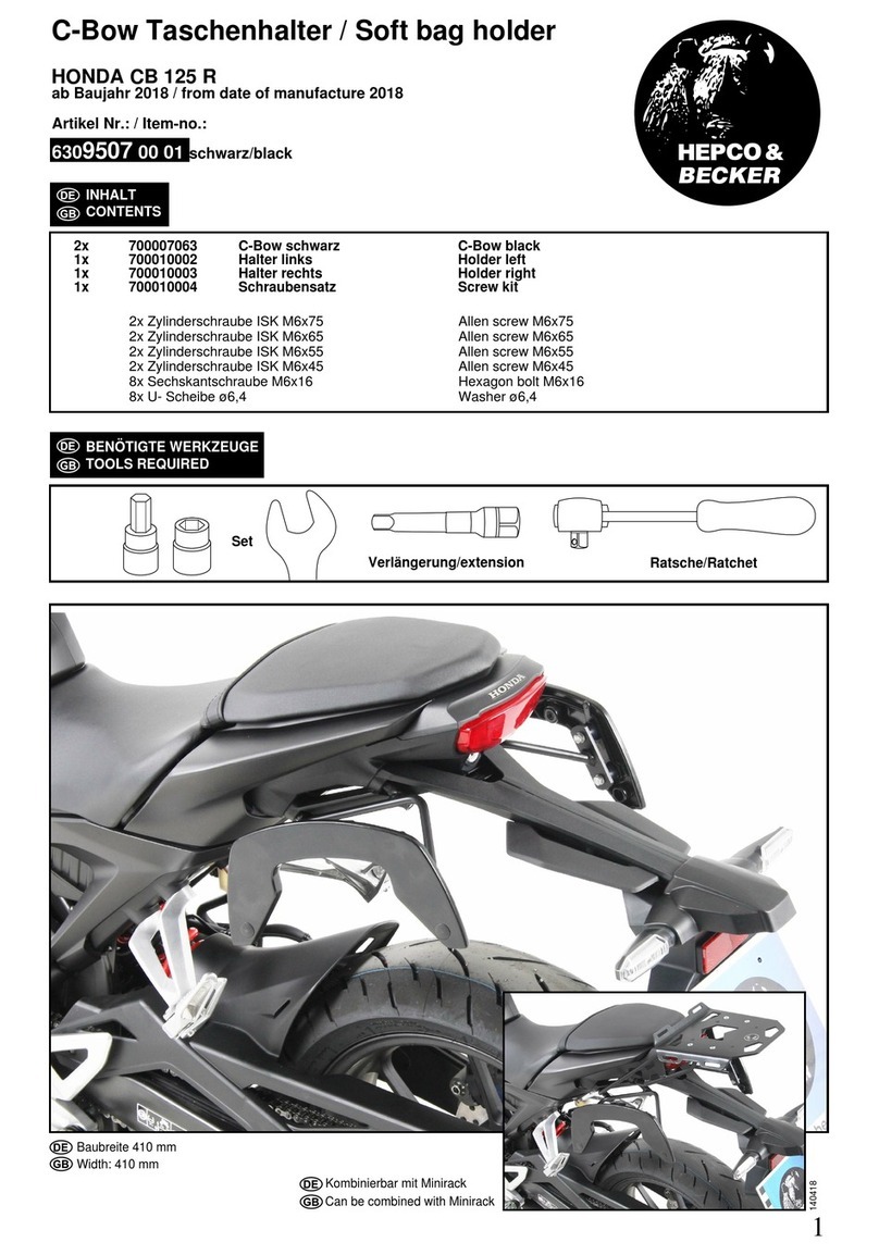 hepco & becker 6309507 00 01 quick guide