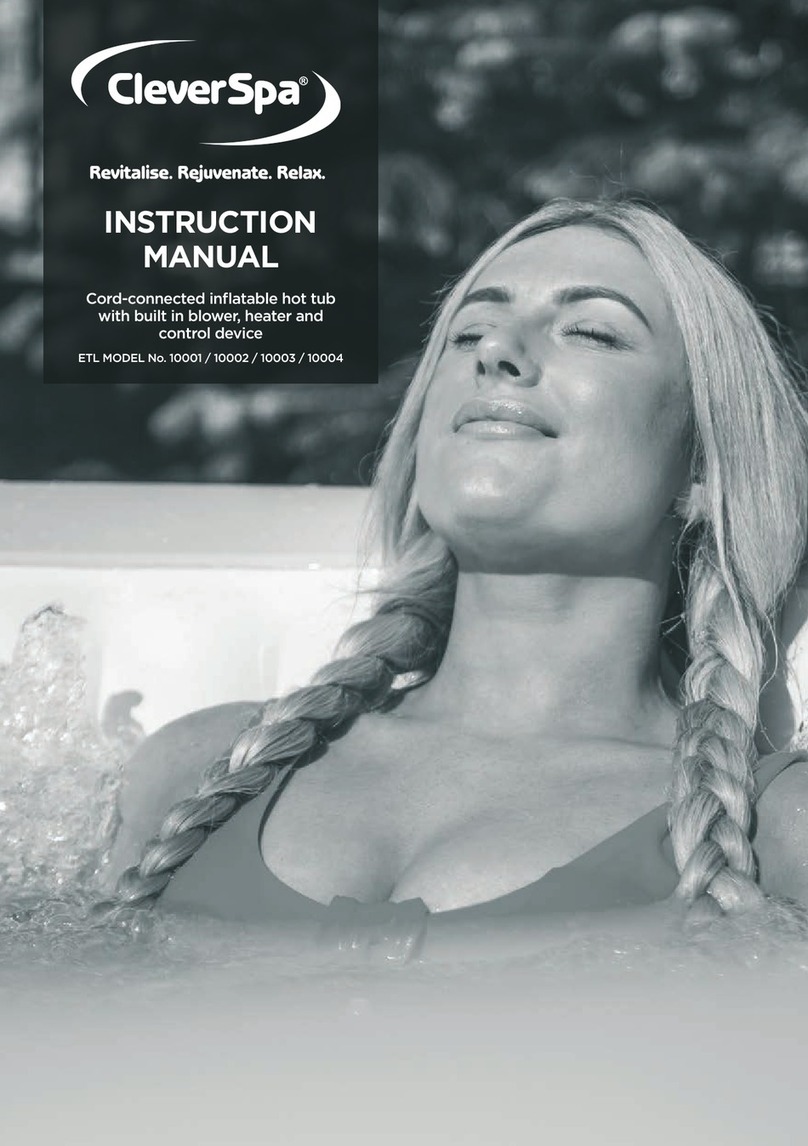 CLEVERSPA 10001 instruction manual CLEVERSPA 10001 instruction manual