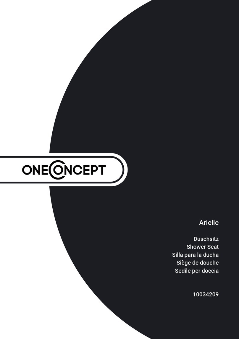oneConcept Arielle 10034209 quick guide