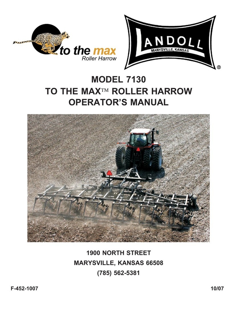 Landoll 7130 TO THE MAX Operator's manual