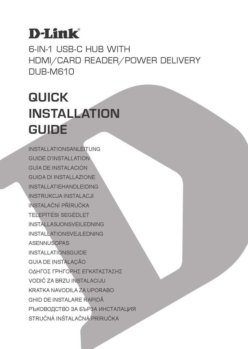 D-Link DUB-M610 User manual D-Link DUB-M610 User manual