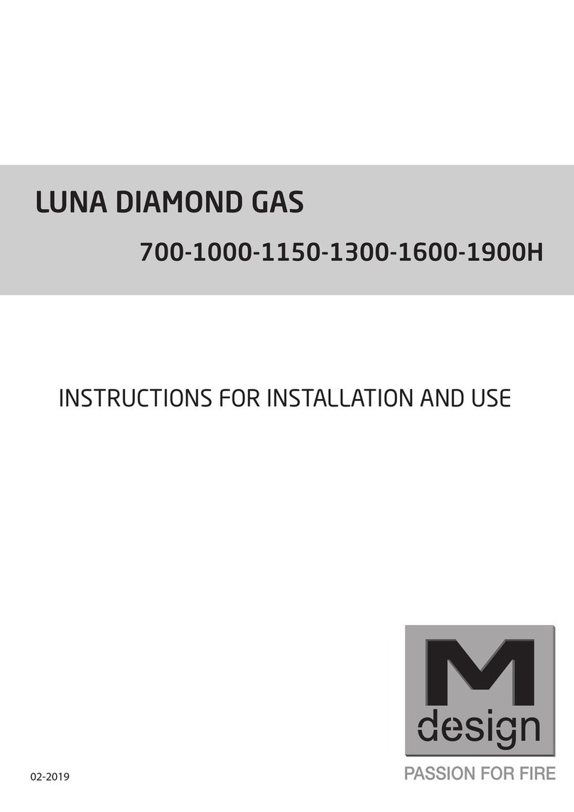 M Design Luna Diamond Series Instructions for installation and use