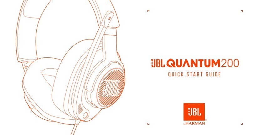 JBL Quantum 200 quick start guide