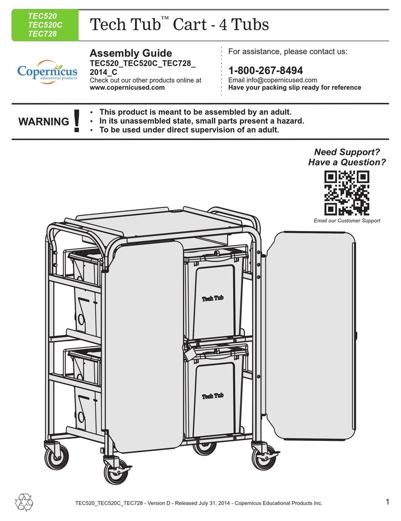 Copernicus Tech Tub TEC520 Assembly guide