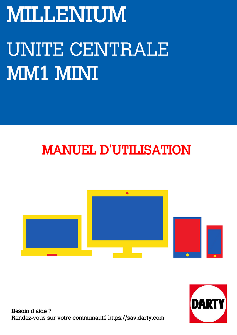 Millenium MM1 MINI User manual