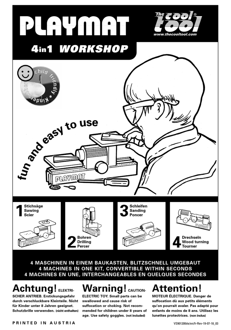 The Cool Tool PLAYMAT manual