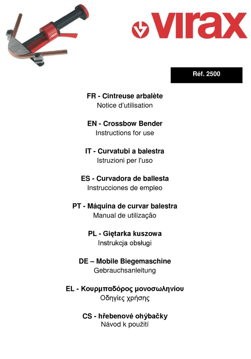 Virax 2500 Instructions for use