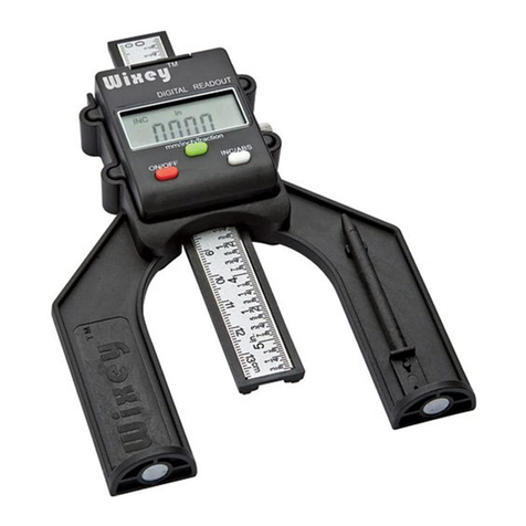 Wixey WR25 User manual