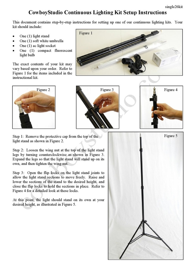 CowboyStudio single26kit Setup instructions